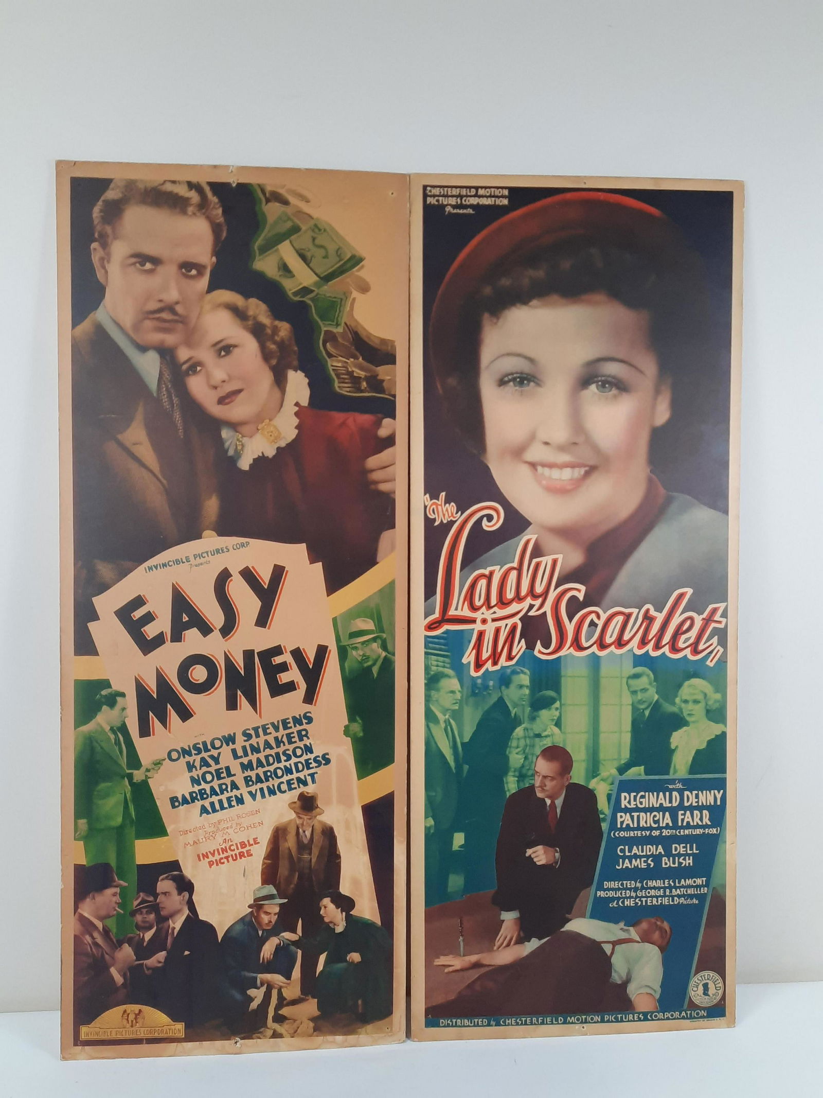 2 Half Sheet Movie Posters Mounted on Board (1 of 6)