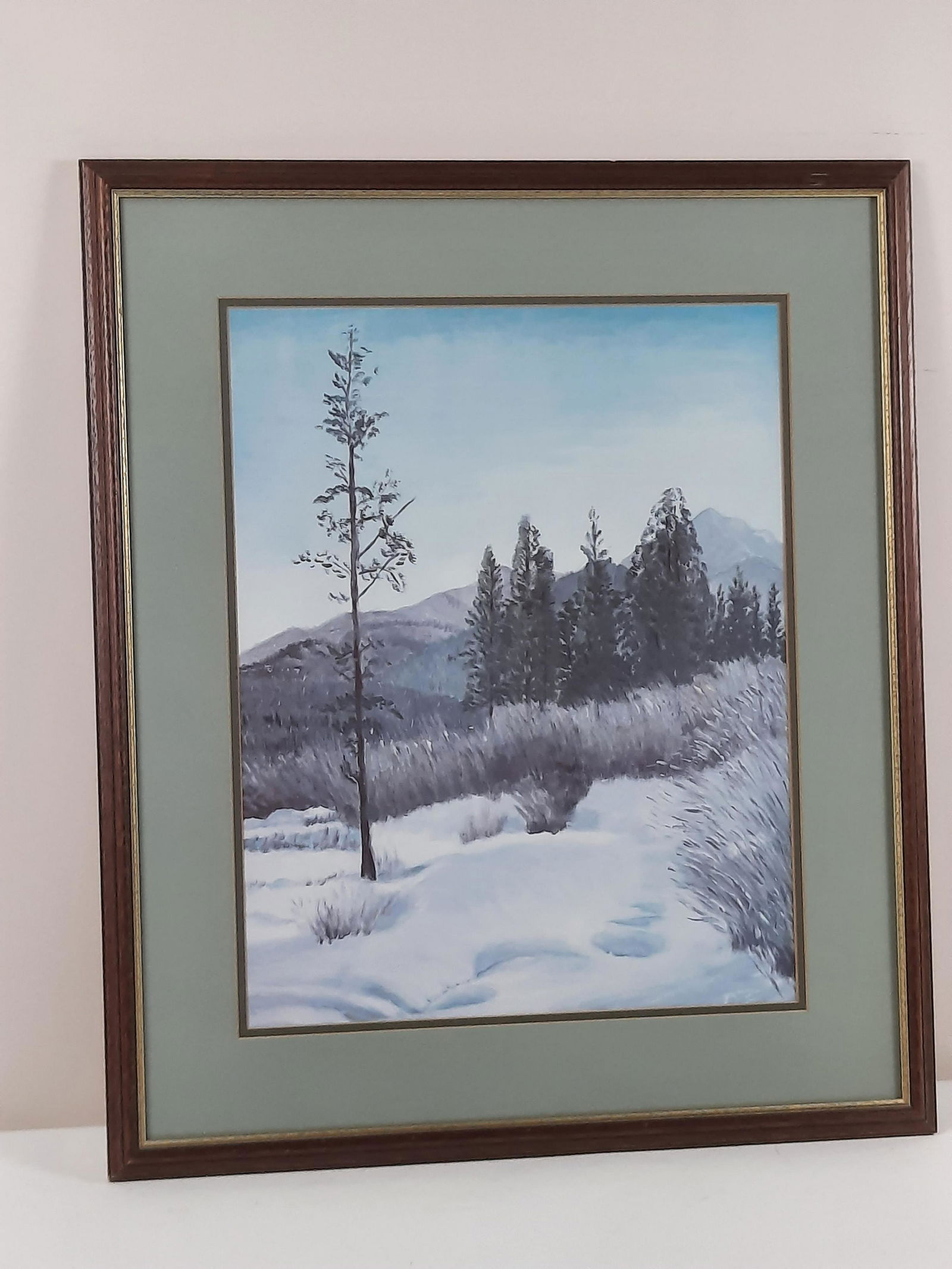 Dwight Eisenhower "Winter St. Louis Creek" Print (1 of 3)