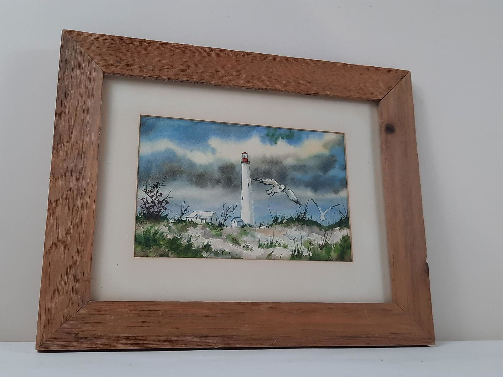 George Logan Light House Watercolor (1 of 2)