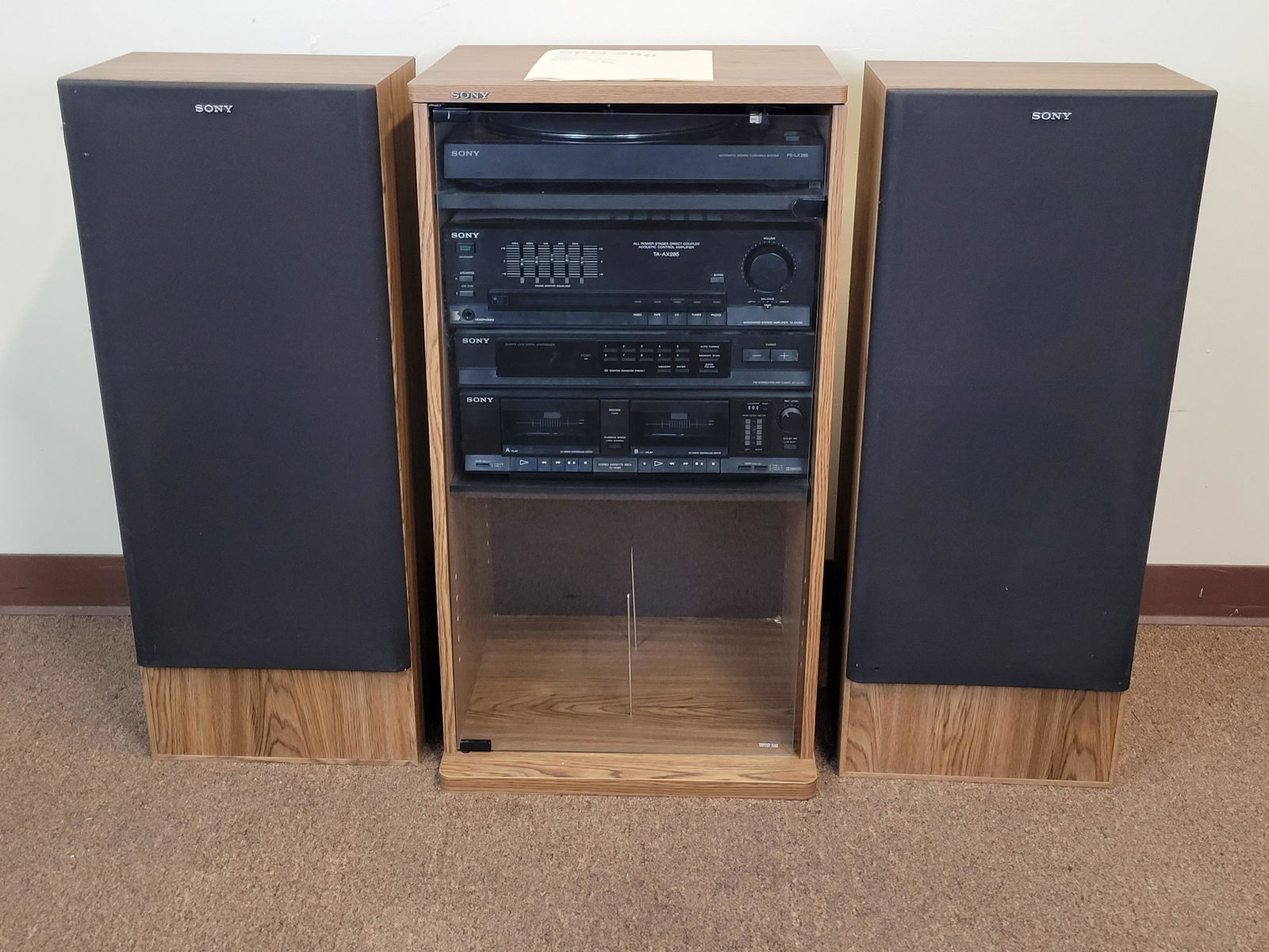 Component stereo cheap system