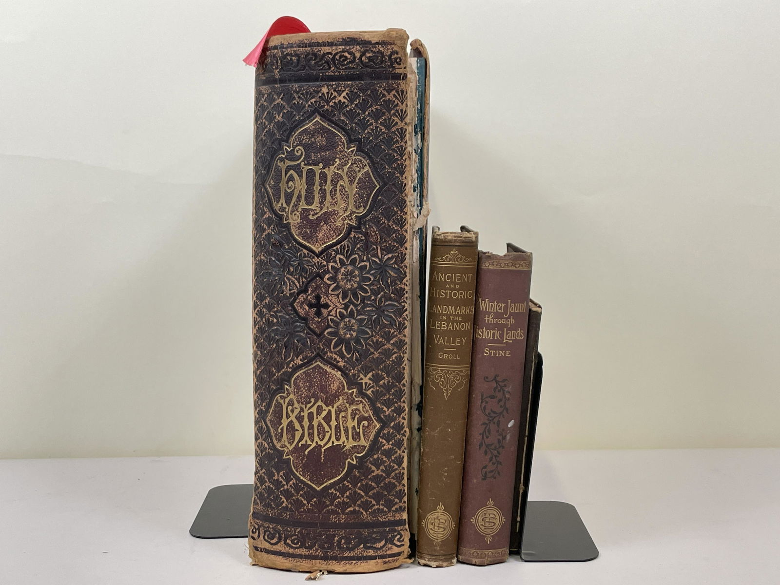 4 Antique Books incl Catechism (1 of 9)