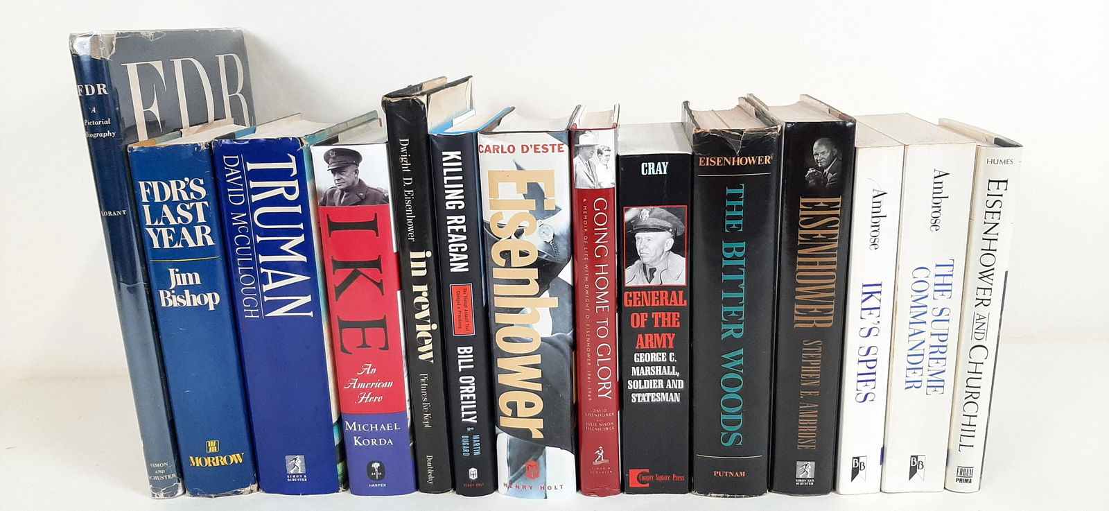 14 Books on Presidents Incl. IKE (1 of 5)