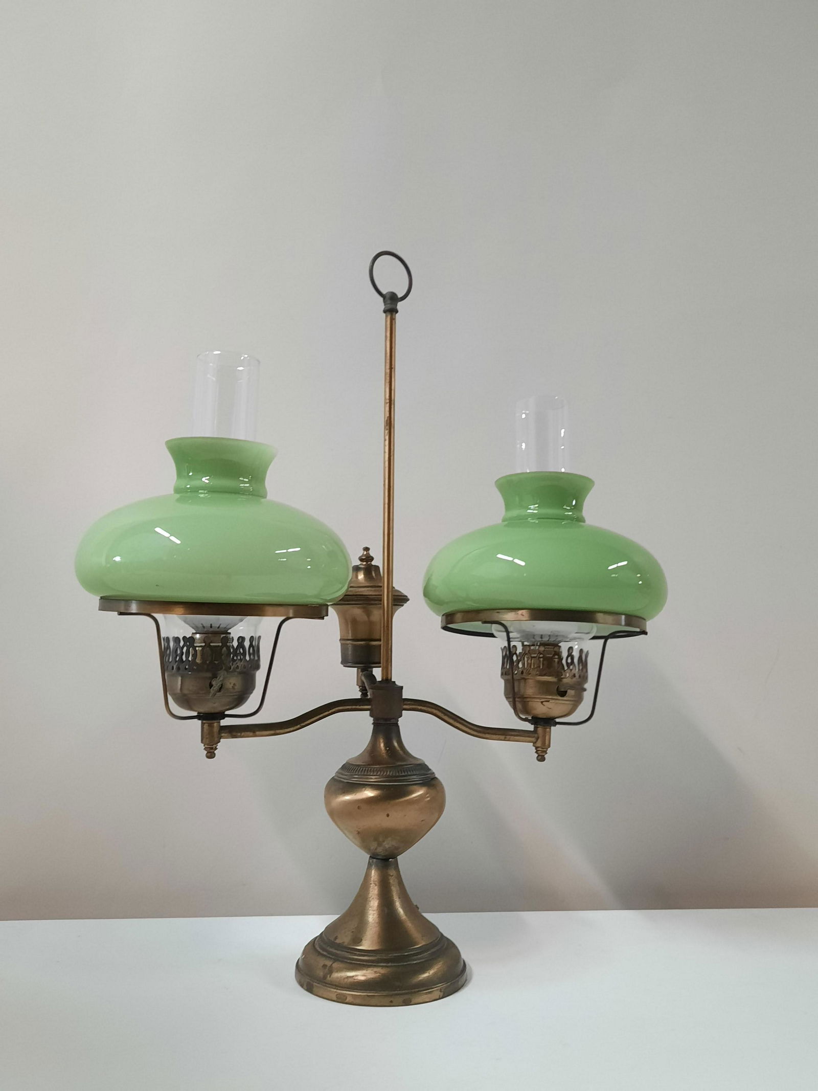 Vintage Electric Double Student Lamp (1 of 2)