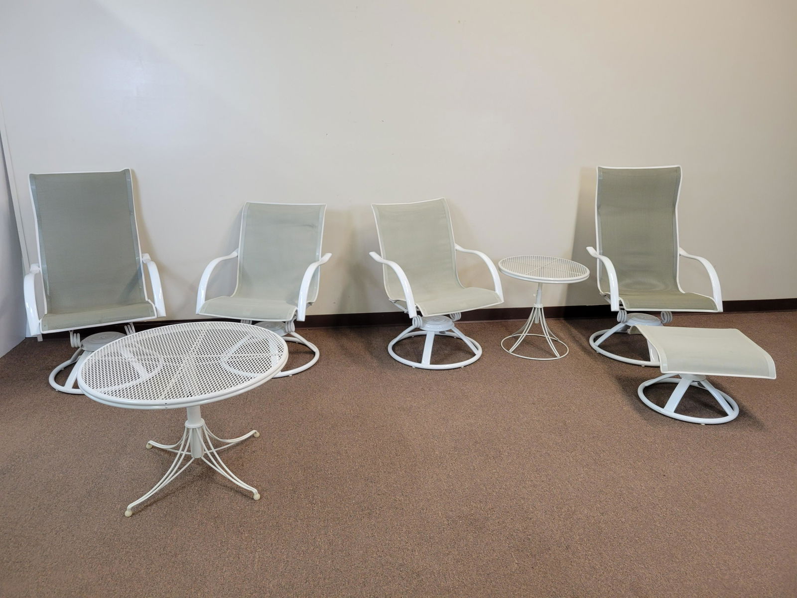 7 Pc Homecrest Metal Outdoor Set (1 of 9)