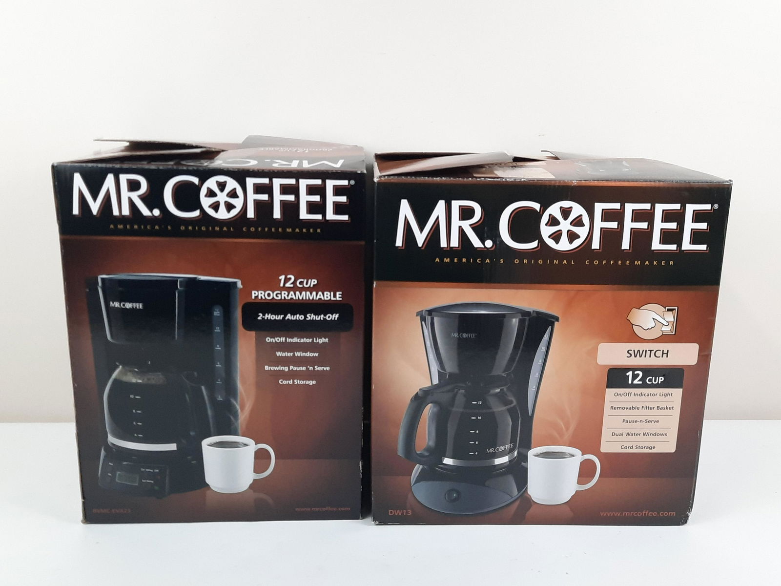 2 NIB Mr. COFFEE 12 Cup Machines (1 of 2)