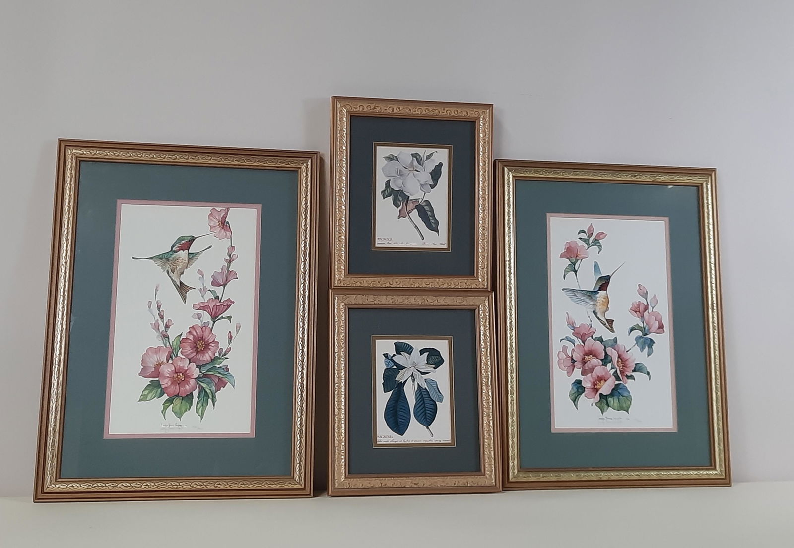 4 Floral and Bird Prints incl Layolyn S. Wright (1 of 6)