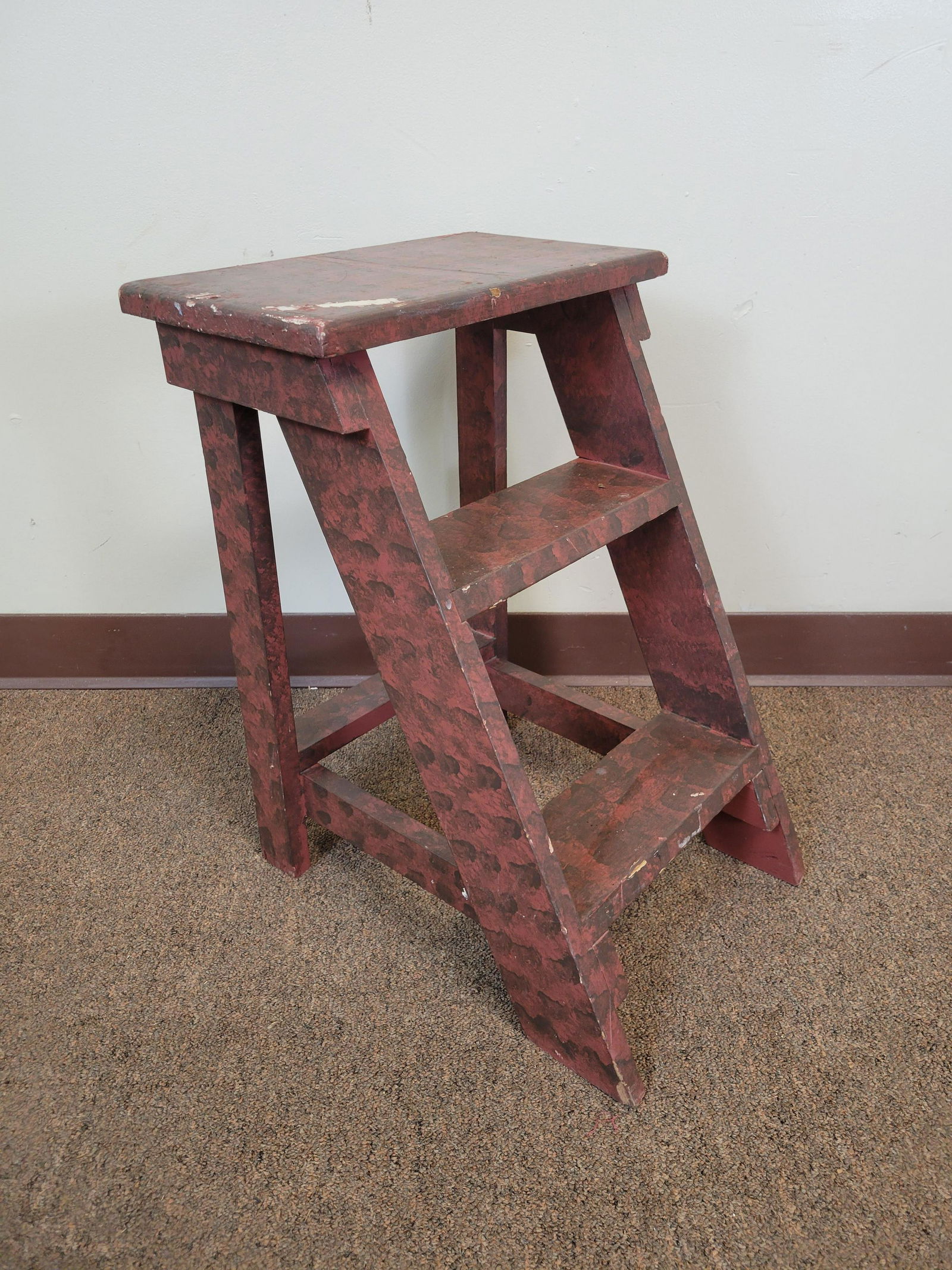 Decorated Step Stool (1 of 4)