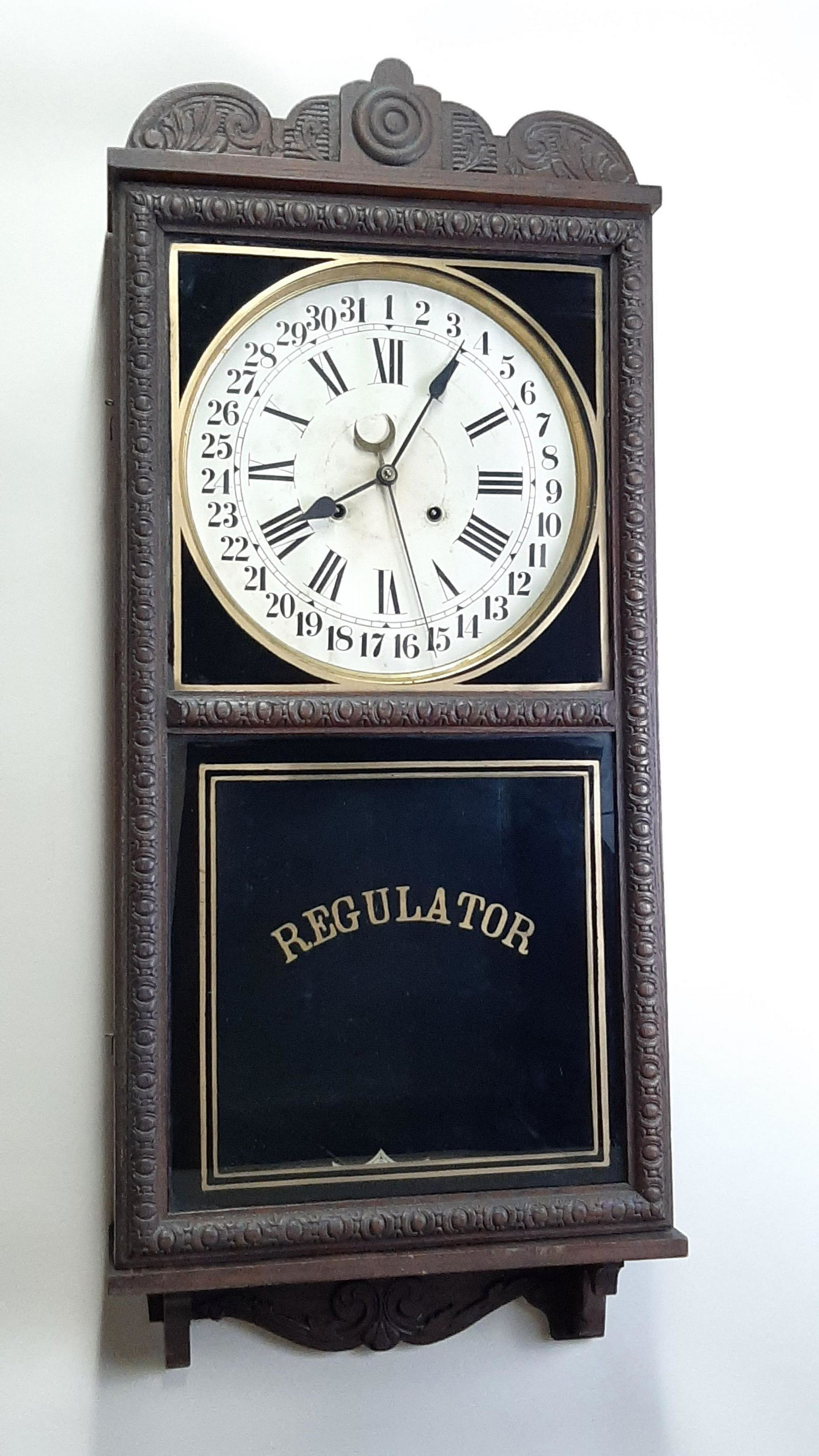 Waterbury Regulator Wall Clock (1 of 8)