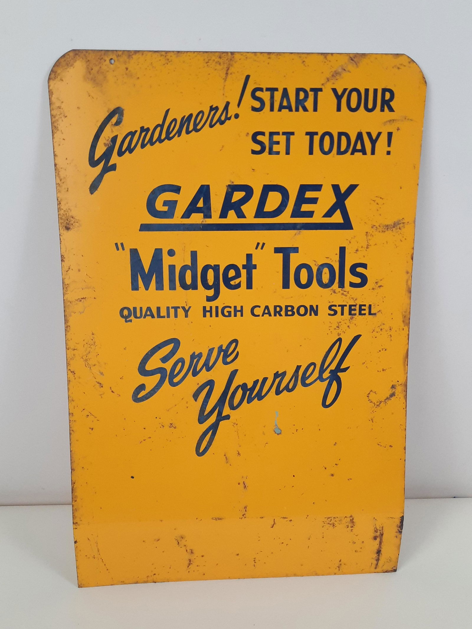 Gardex "Midget Tools" Advertising Sign (1 of 3)