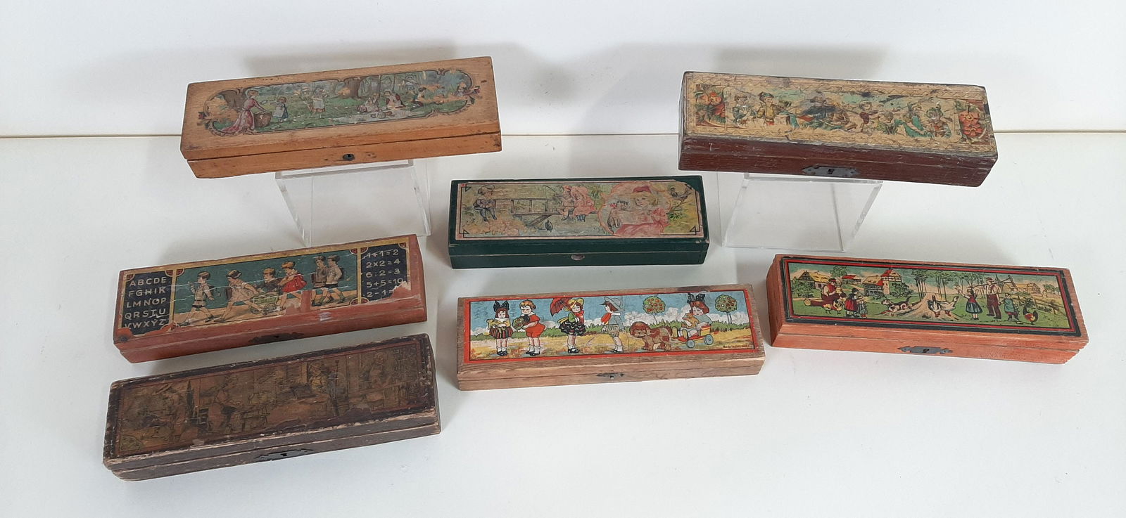 7 Children's Pencil Boxes (1 of 6)