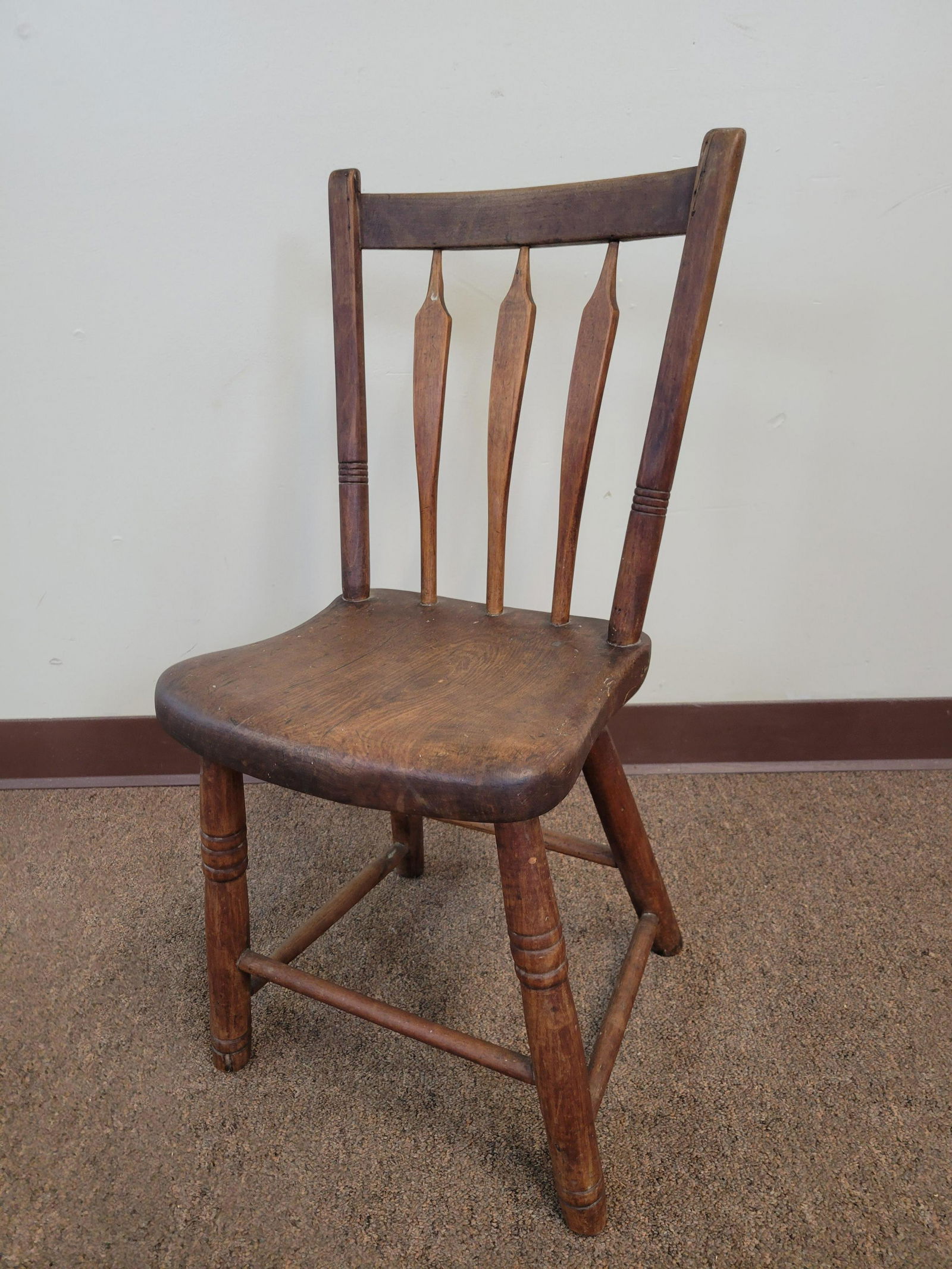 Child's Plank Bottom Arrow Back Chair (1 of 3)