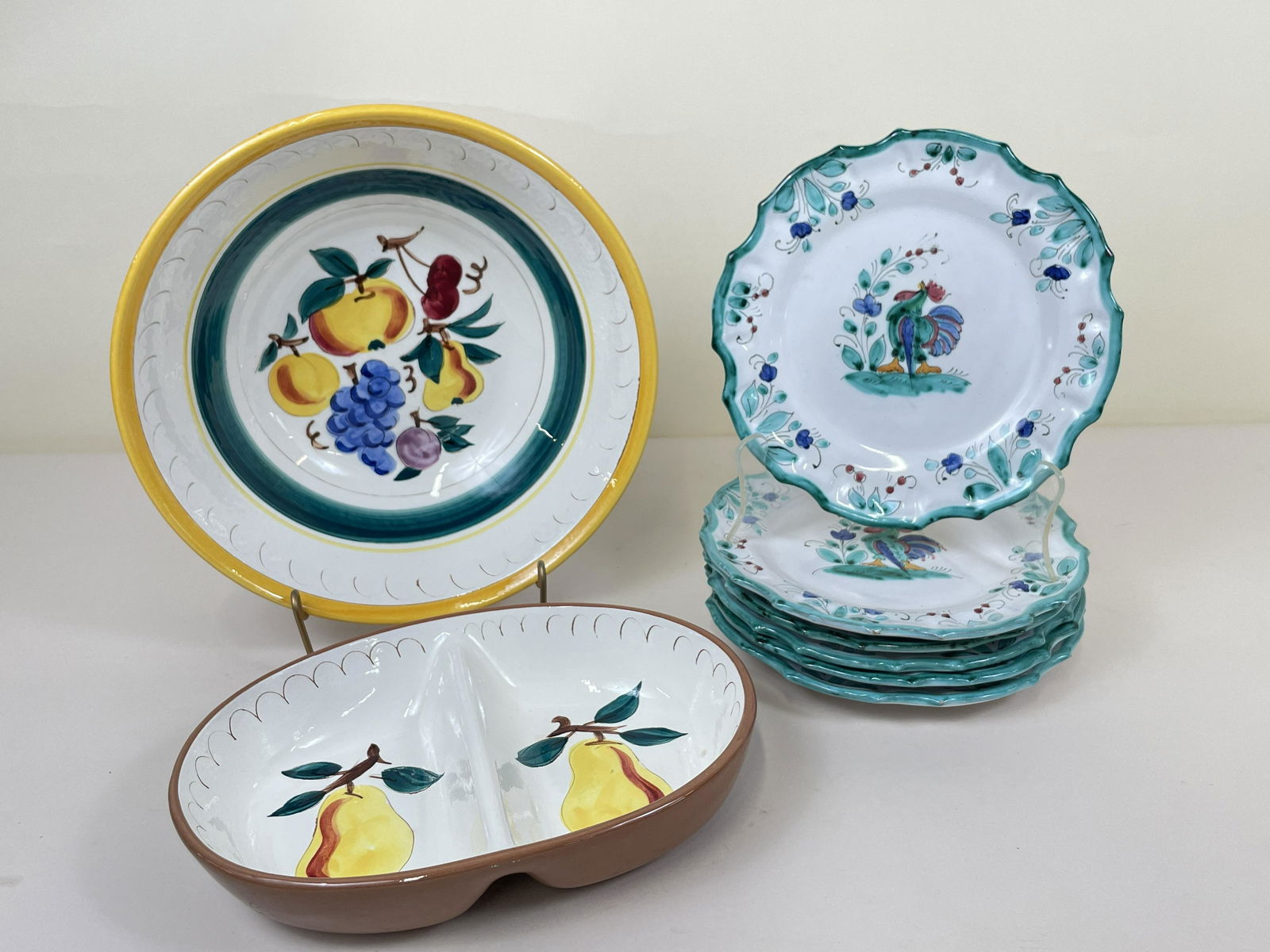 8 Pcs Ceramics incl Stangl (1 of 8)