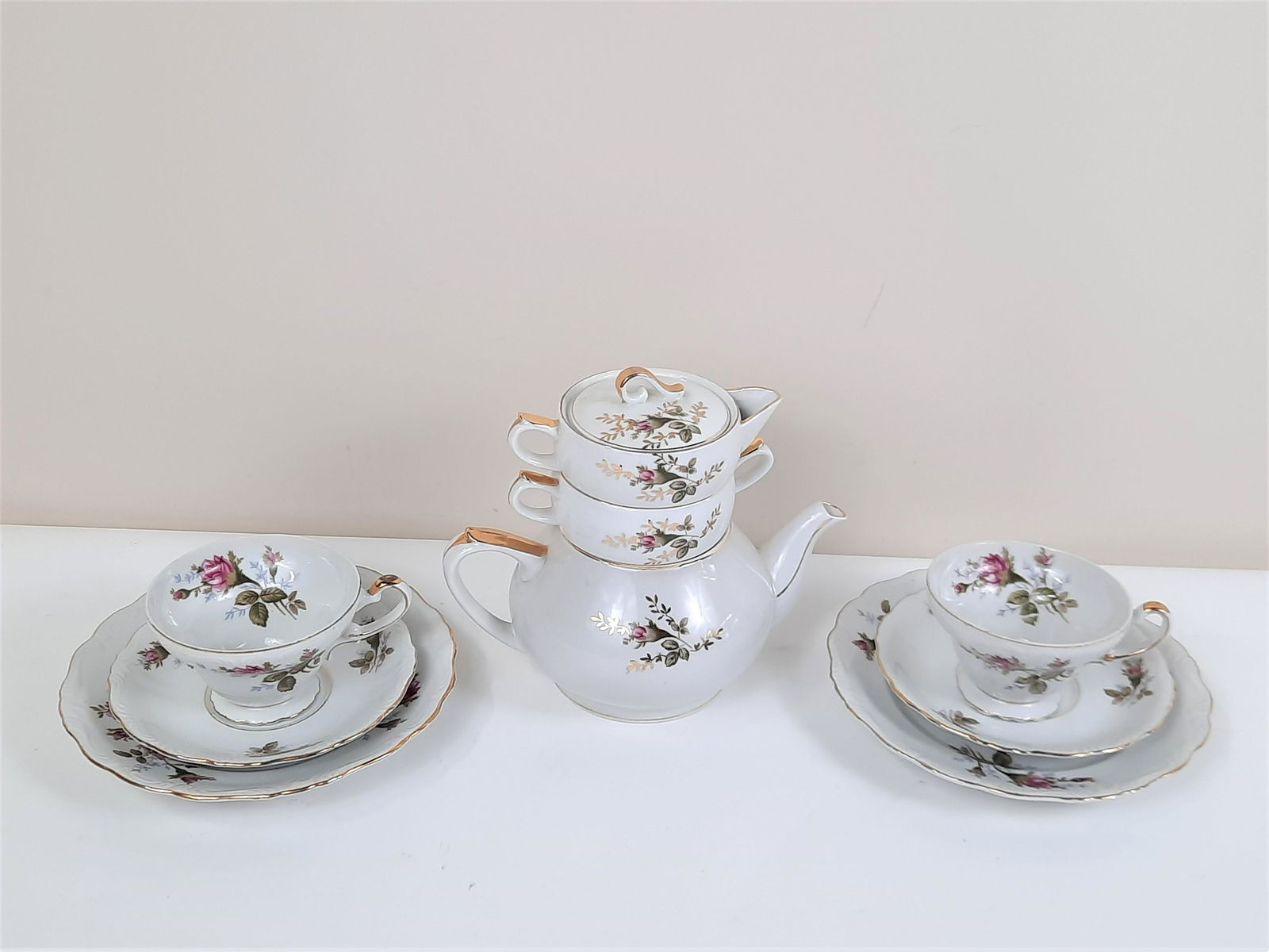 9 Pc Ucagco China Tea For 2 Set (1 of 4)