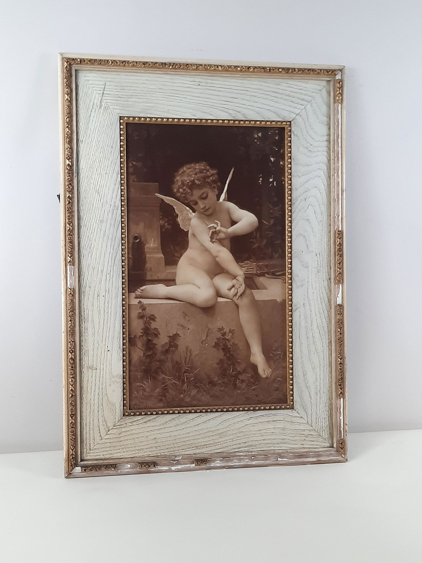 W. Bouguereau 1888 Cupid with Butterfly Print (1 of 4)