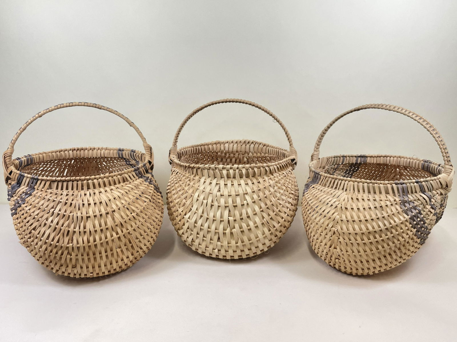 3 Vintage Buttocks Baskets (1 of 5)