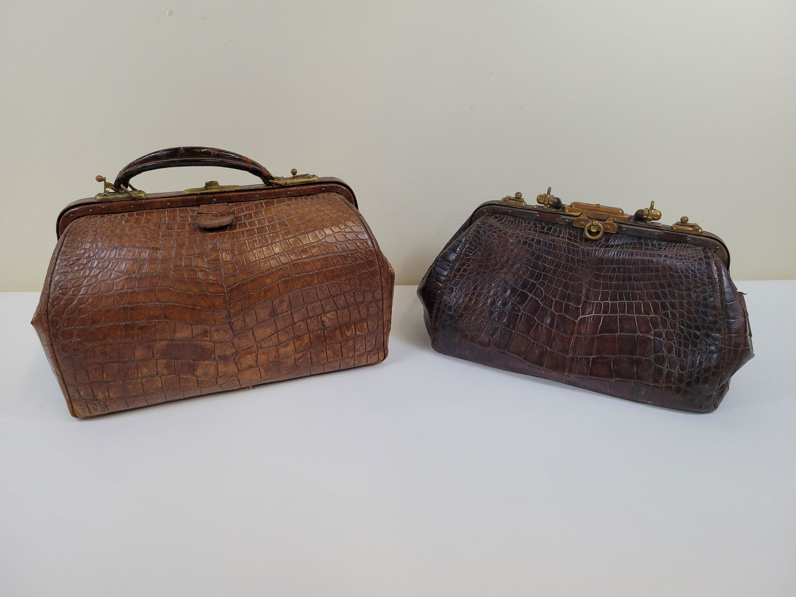 2 Leather Doctors Bags (1 of 8)