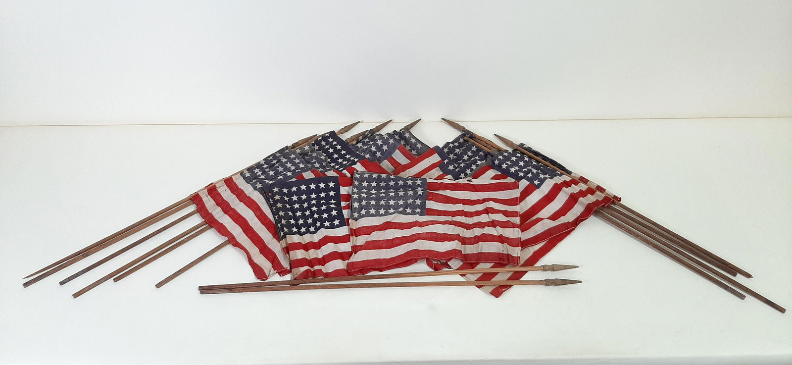 12 Vintage 48-Star American Flags (1 of 2)