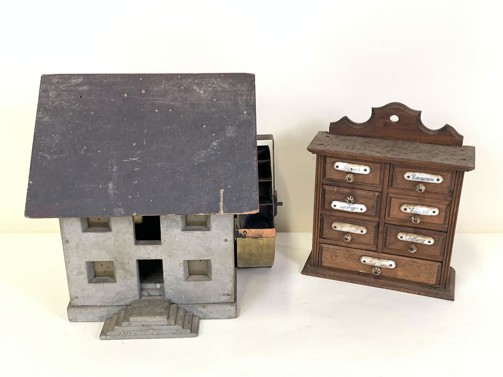 Child’s Watermill and Spice Box (1 of 6)