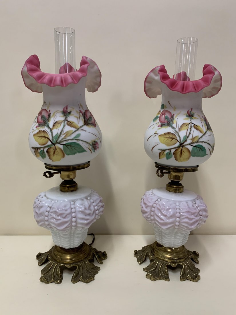 Pr Vintage Electric Table Lamps (1 of 6)