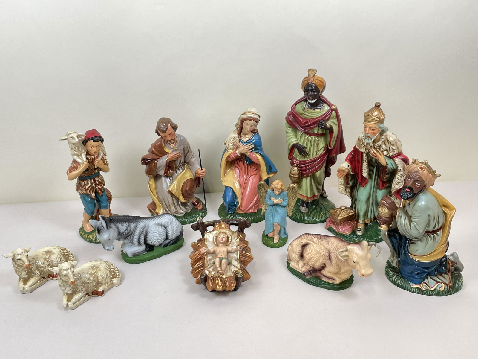 13 Pcs Vintage Nativity Set (1 of 6)