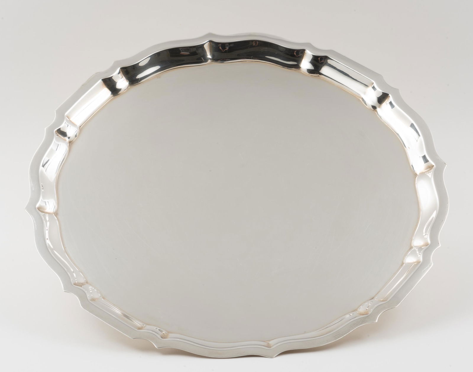 Gorham Sterling Tray in Chippendale Pattern (1 of 4)