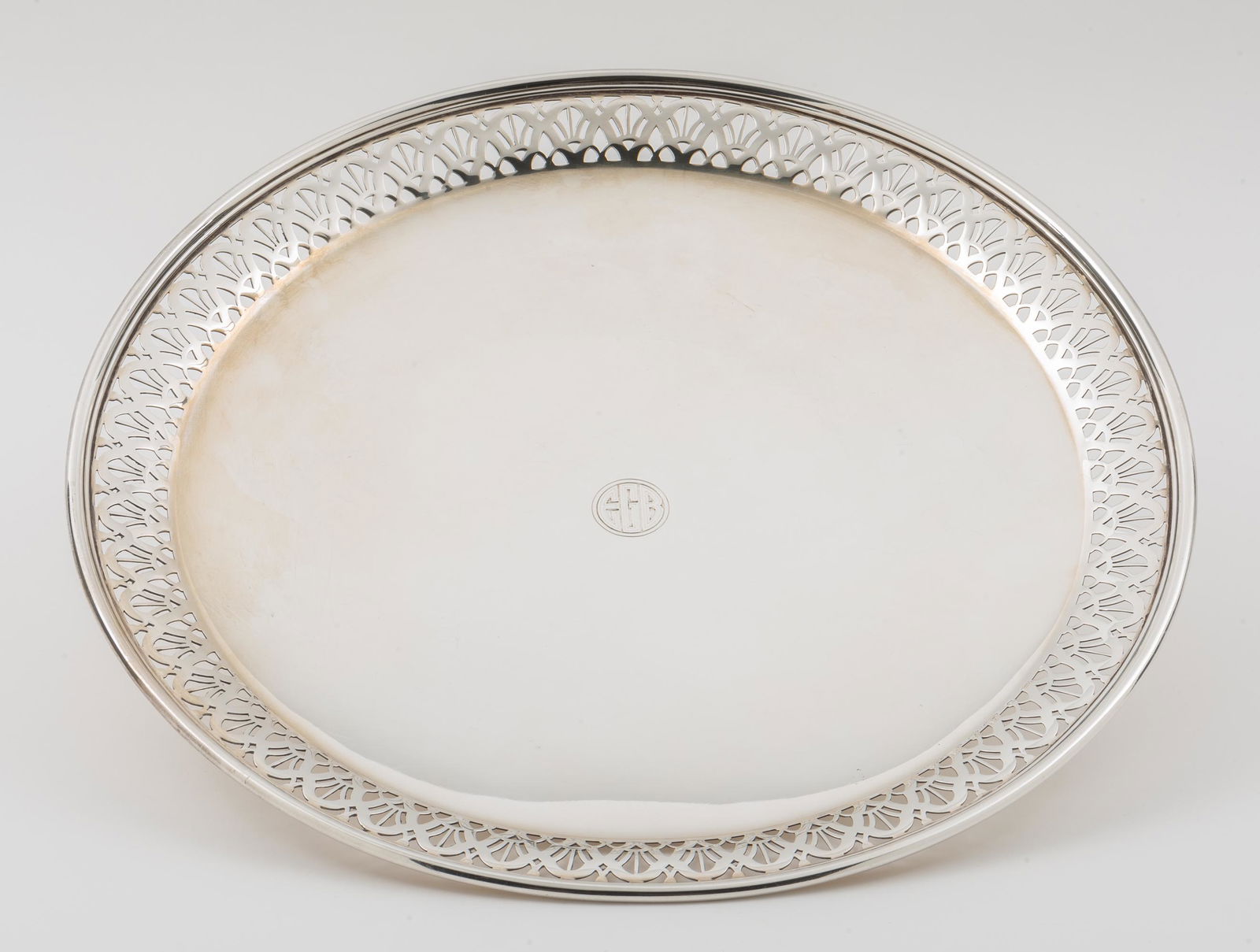 Tiffany & Co. Sterling Footed Tray (1 of 3)