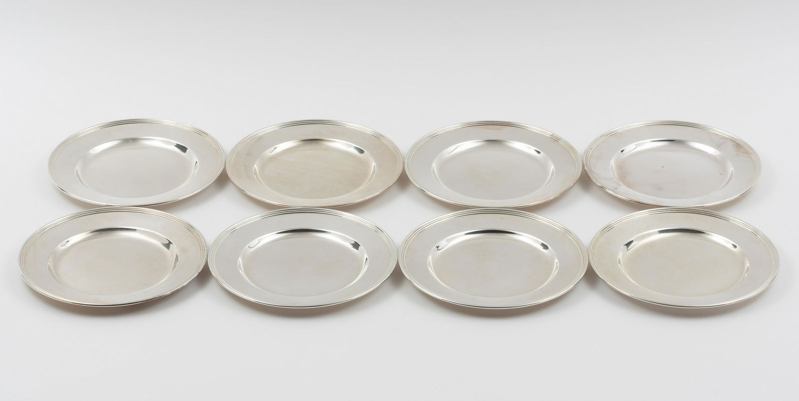 8 Intl Sterling Bread Plates in Lord Saybrook (1 of 3)