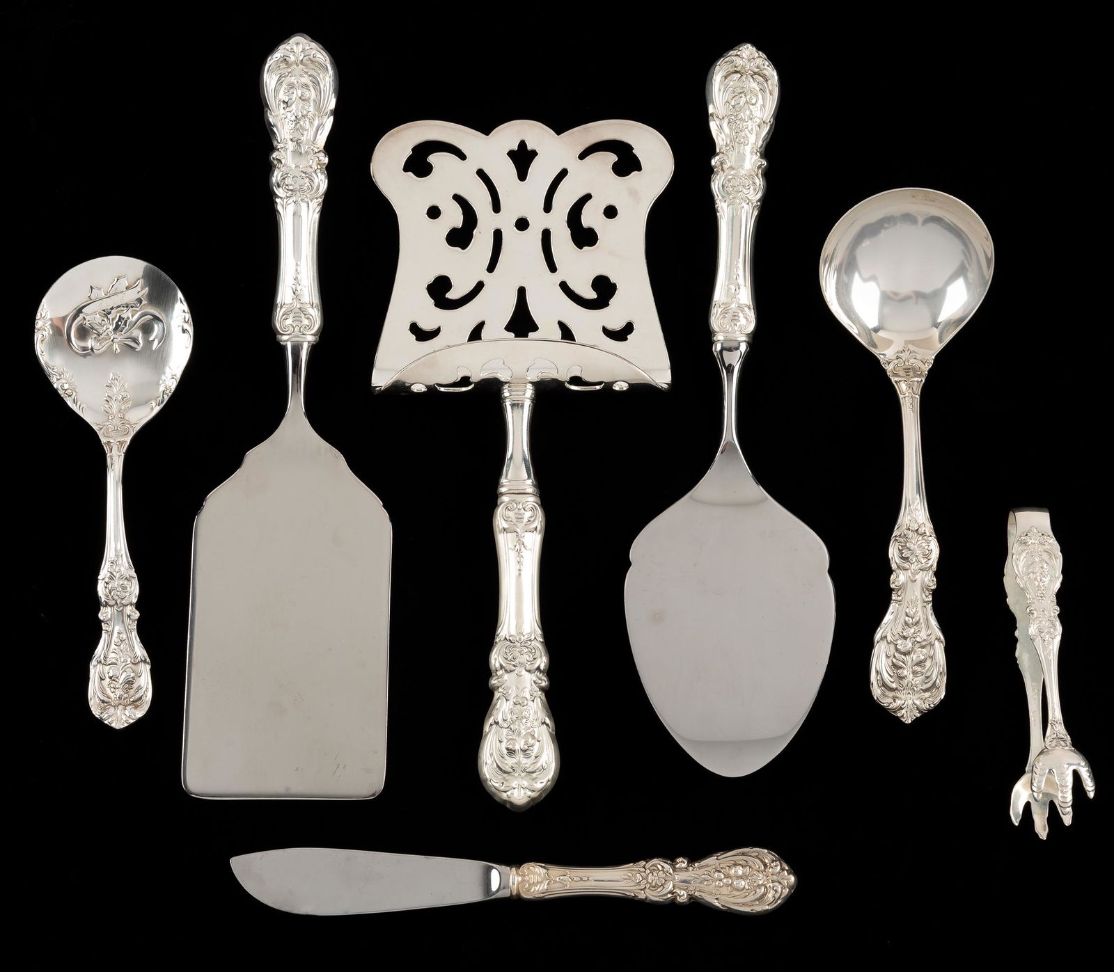 7 Reed & Barton Sterling Serving Pieces Francis I (1 of 9)