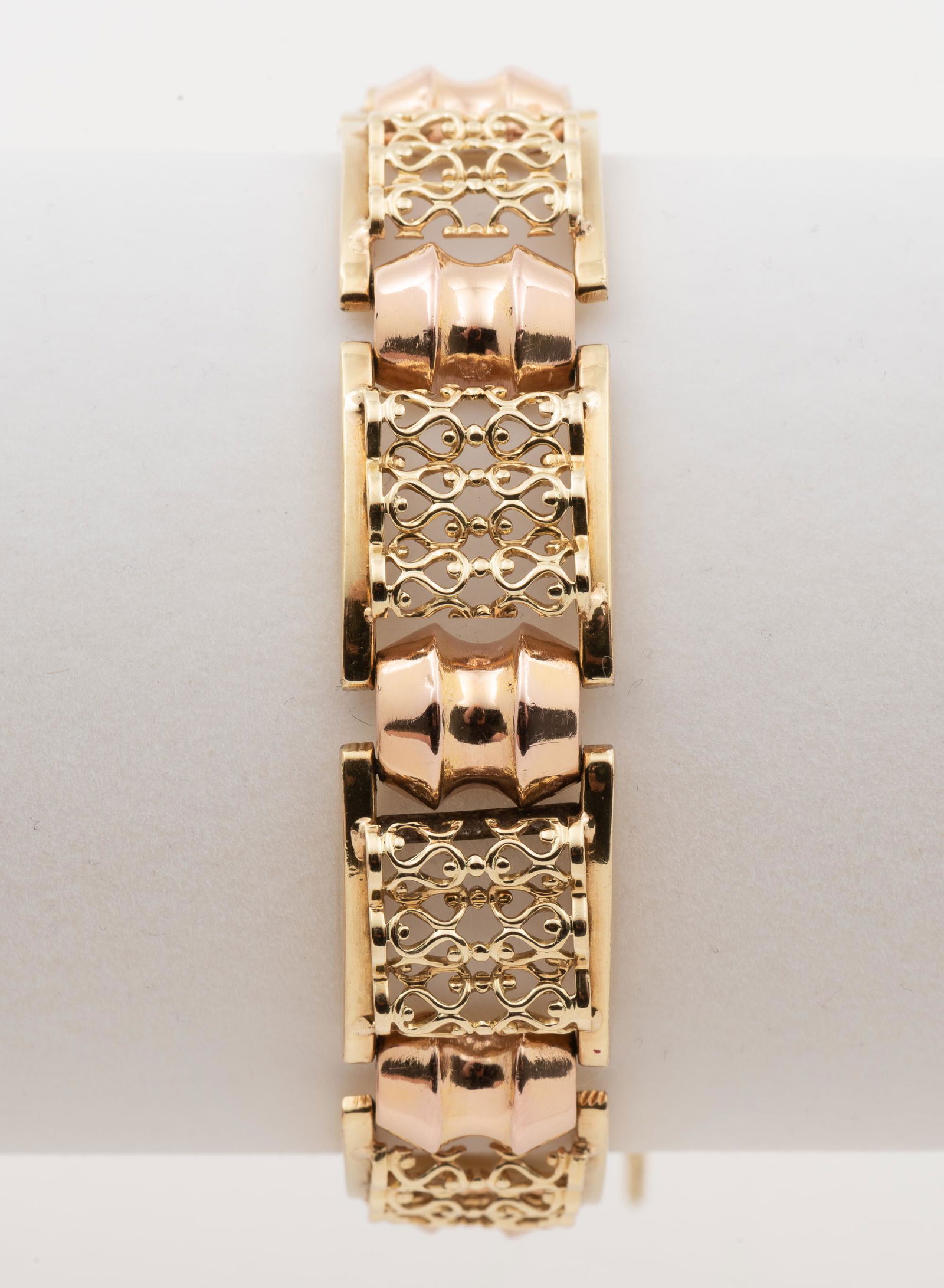 Vienna 14K Yellow & Rose Gold Bracelet (1 of 4)