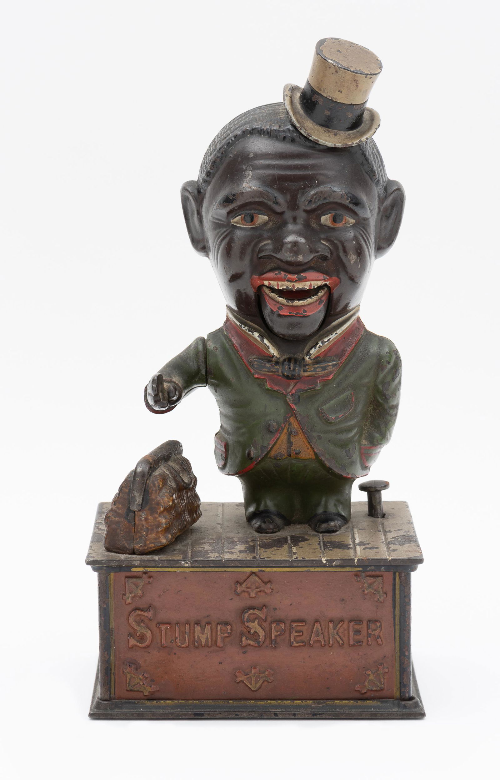 "Stump Speaker" Mechanical Bank (1 of 5)