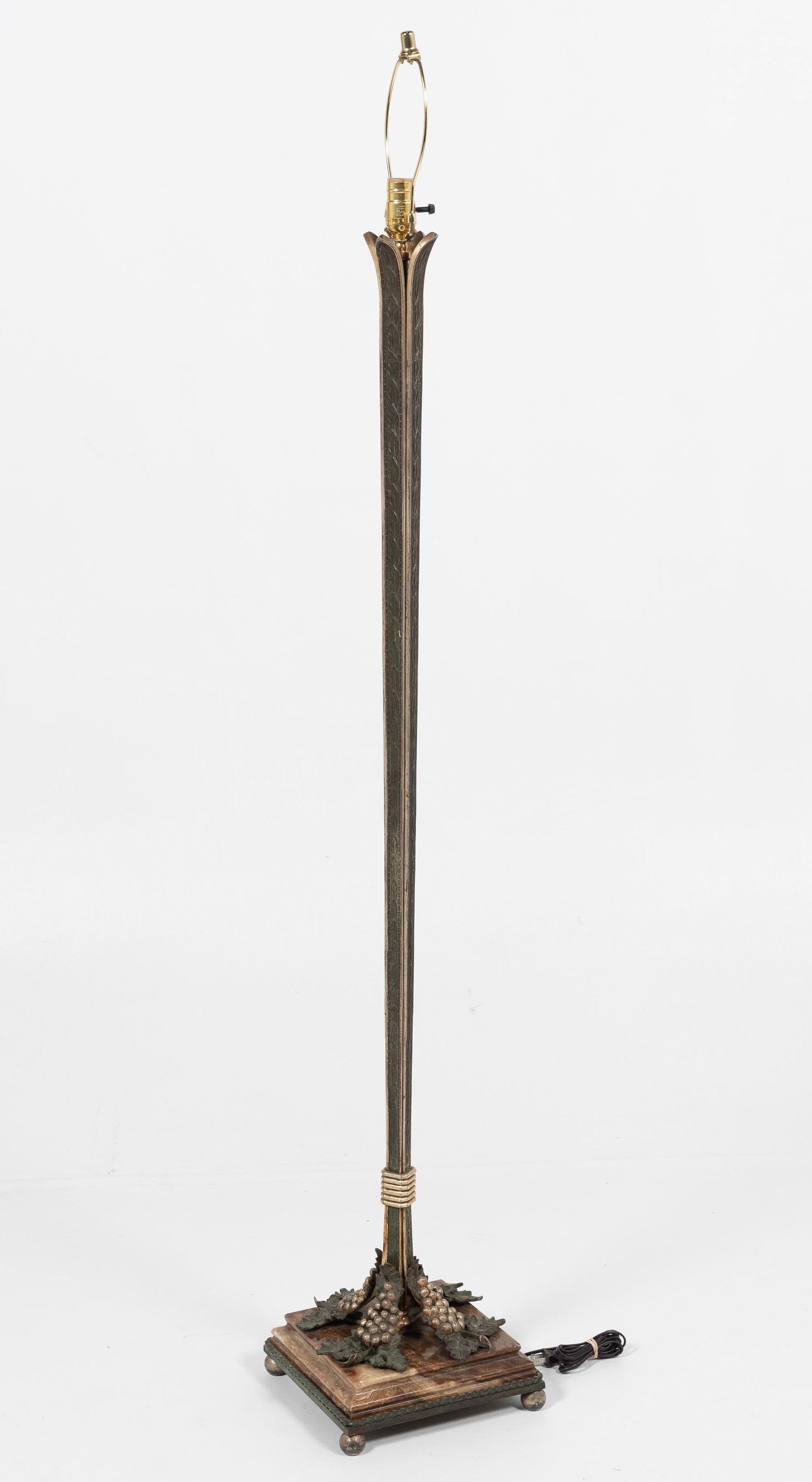 Oscar Bach Style Art Deco Floor Lamp (1 of 6)
