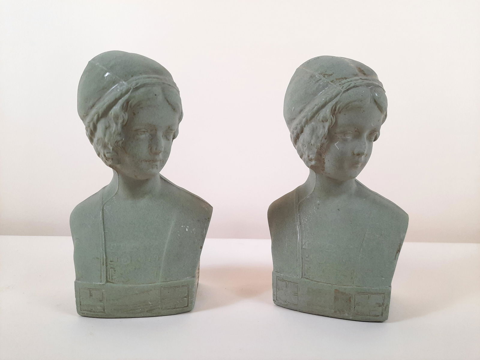 Pr. Fleuron Figural Sculptures (1 of 5)