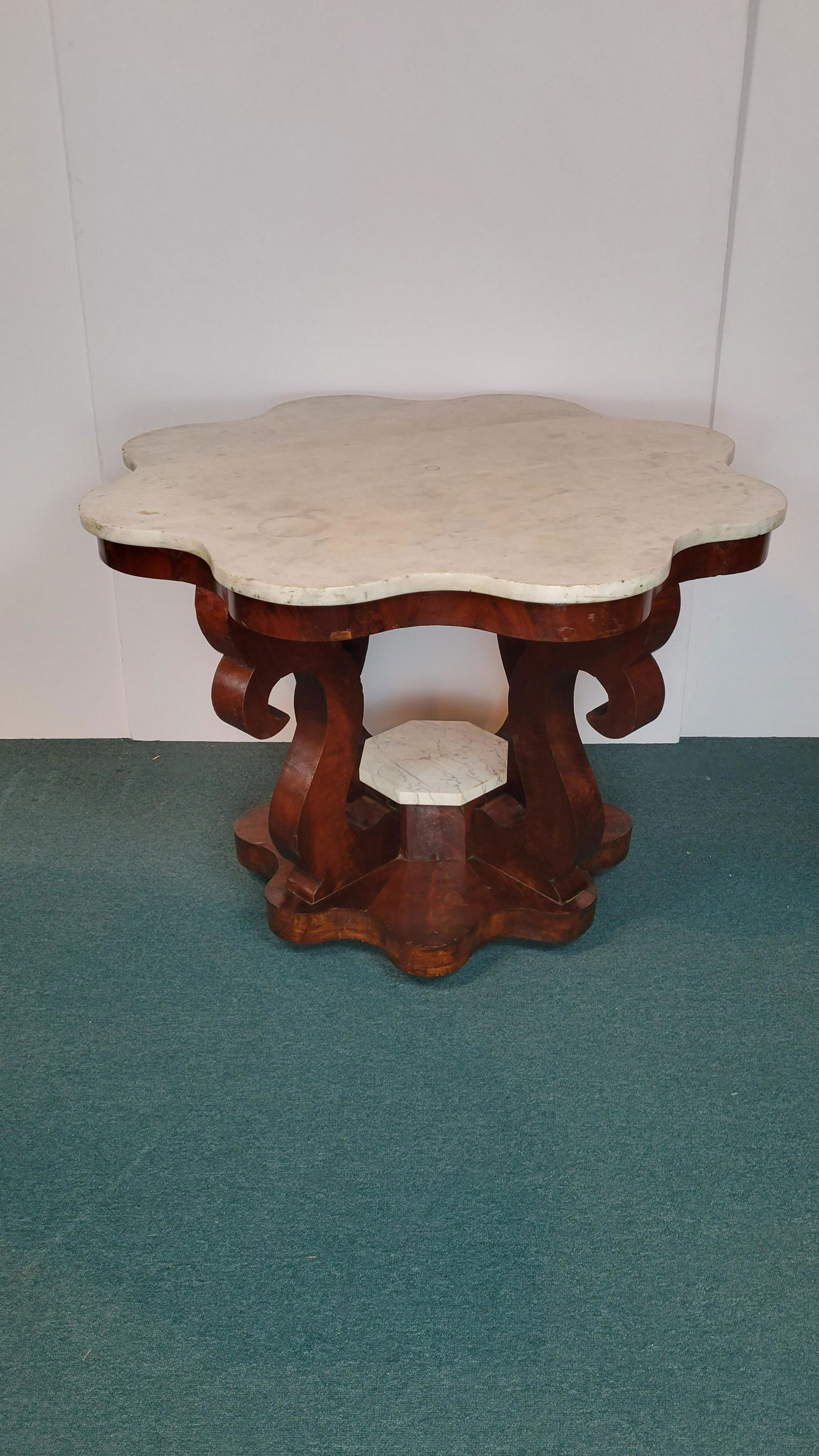 Large Marble Top Table (1 of 5)