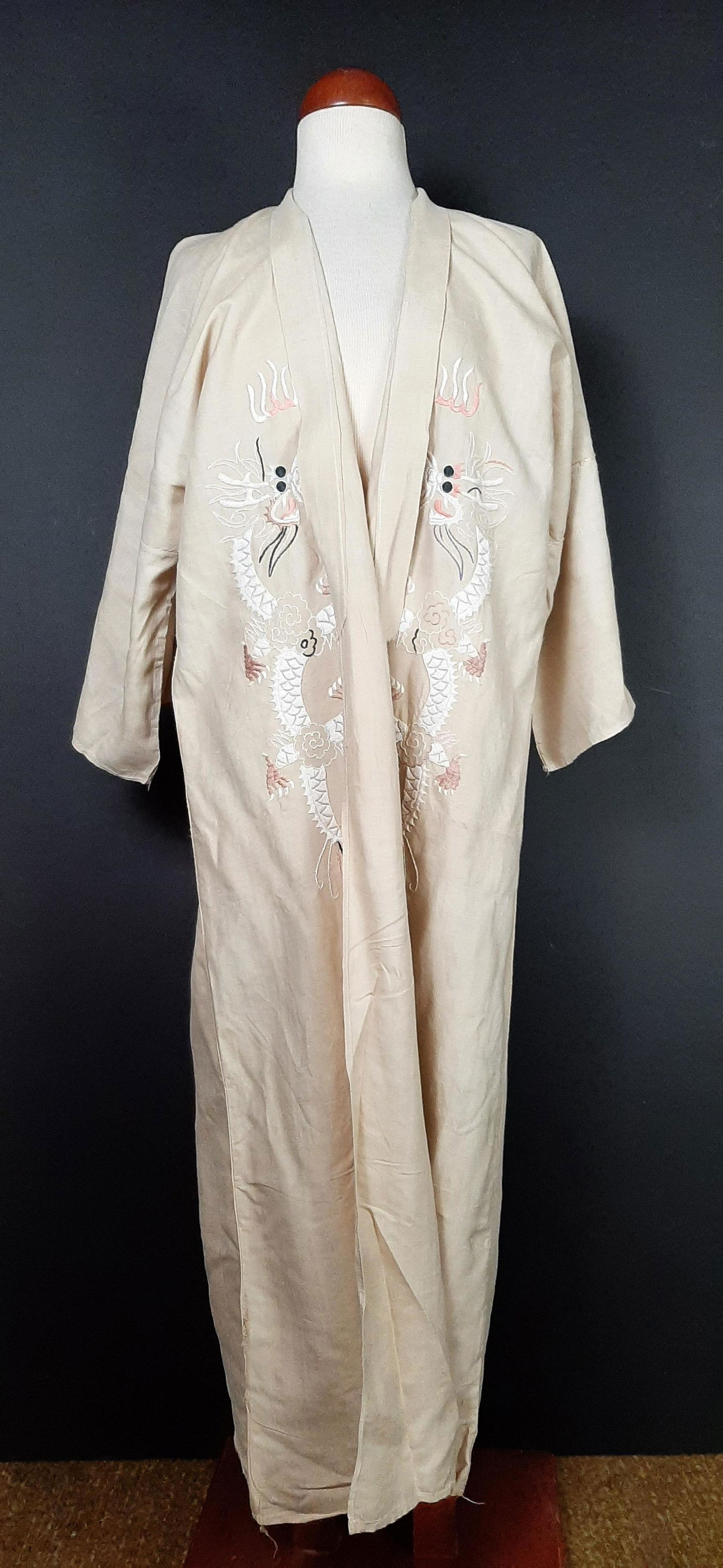 Antique Dragon-Embroidered Kimono (1 of 3)