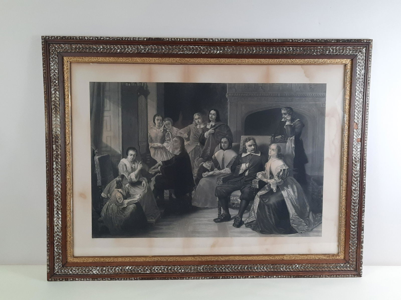 Cromwell & Family At Hampton Court Palace Print (1 of 9)