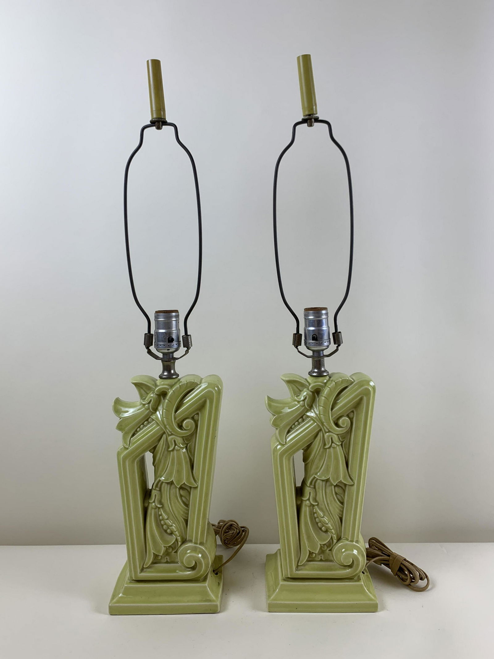 Pair of Art Deco Table Lamps (1 of 2)