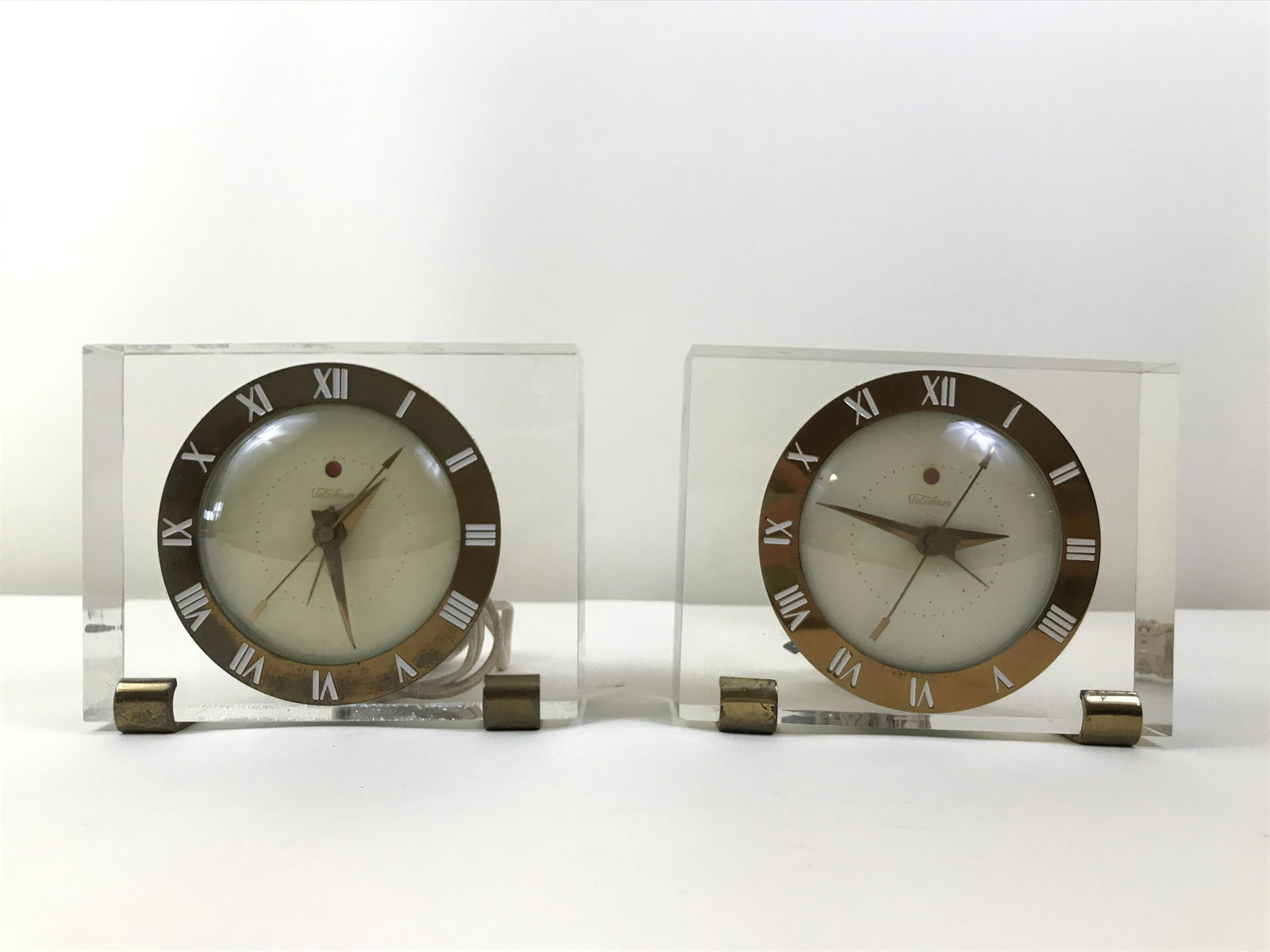 Pair of Telechron Electric Clocks (1 of 3)