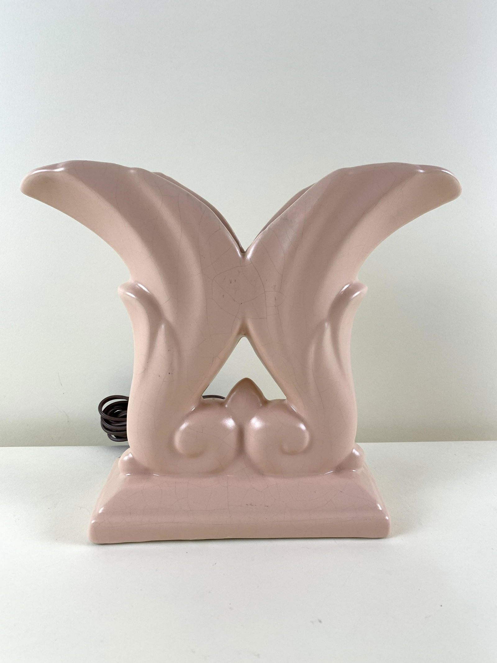 Rum Rill Art Pottery Lamp (1 of 3)