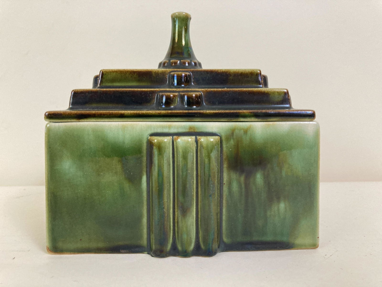 Art Deco Ceramic Box (1 of 4)