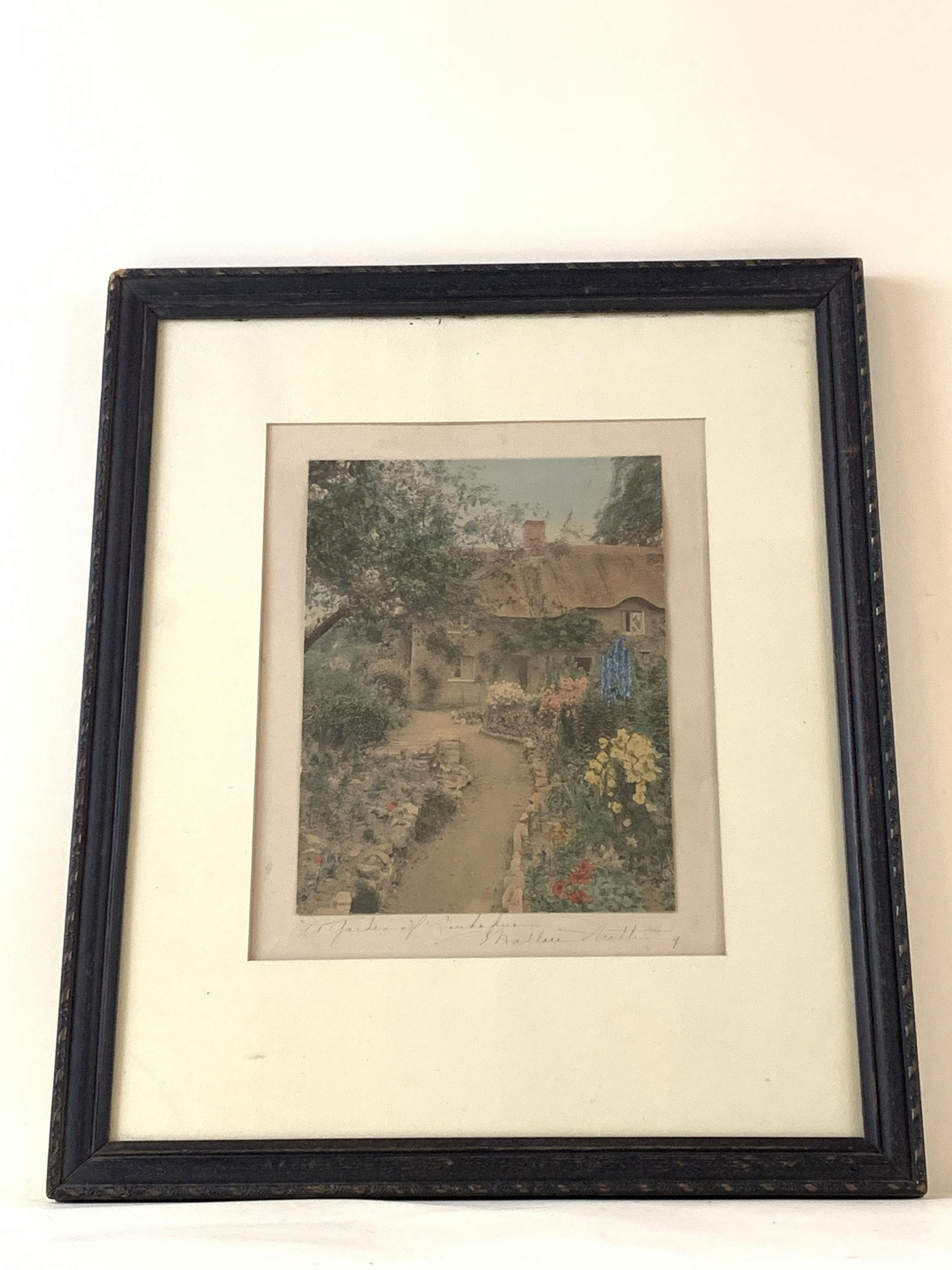 Wallace Nutting “A Garden of Larkspur” Print (1 of 4)
