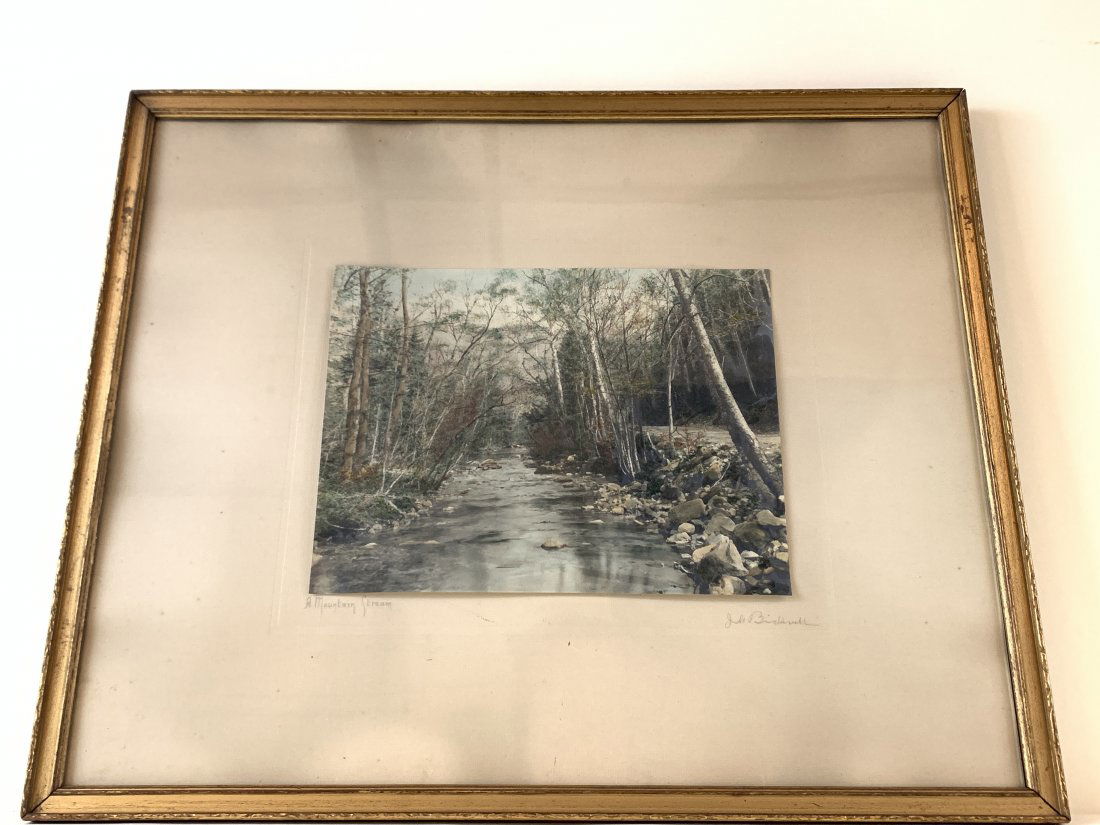 JC Bicknell "A Mountain Stream" Print (1 of 6)