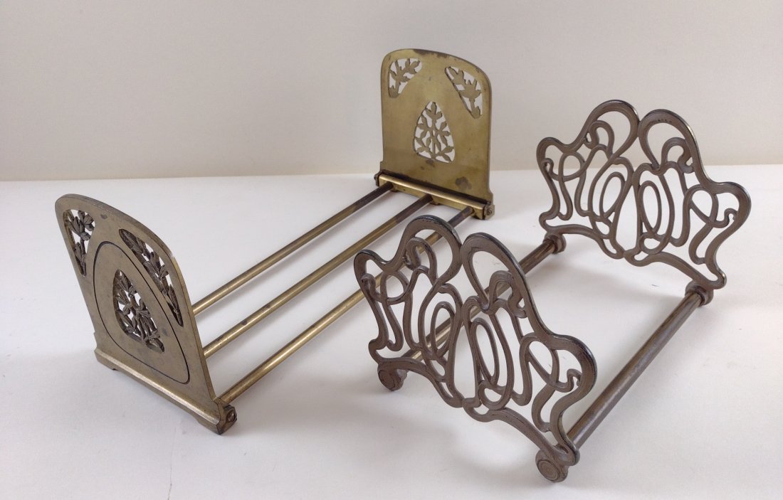 2 Brass Book Holders (1 of 4)