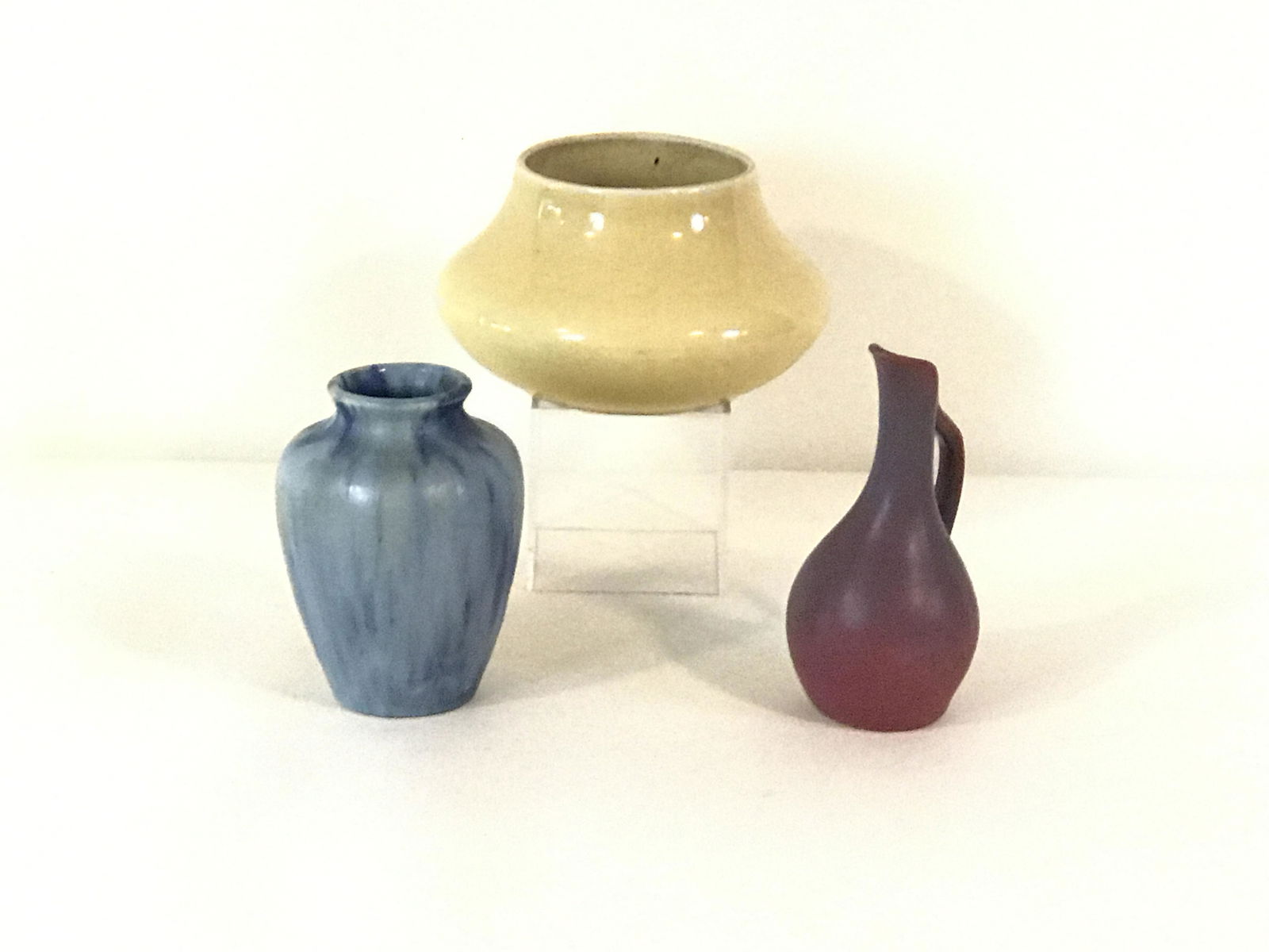2 Art Pottery Vases & Pitcher (1 of 5)