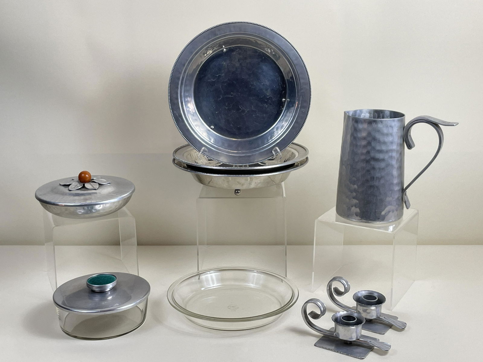 9 Pcs Buenilum Aluminum incl Leaf Bowl (1 of 4)