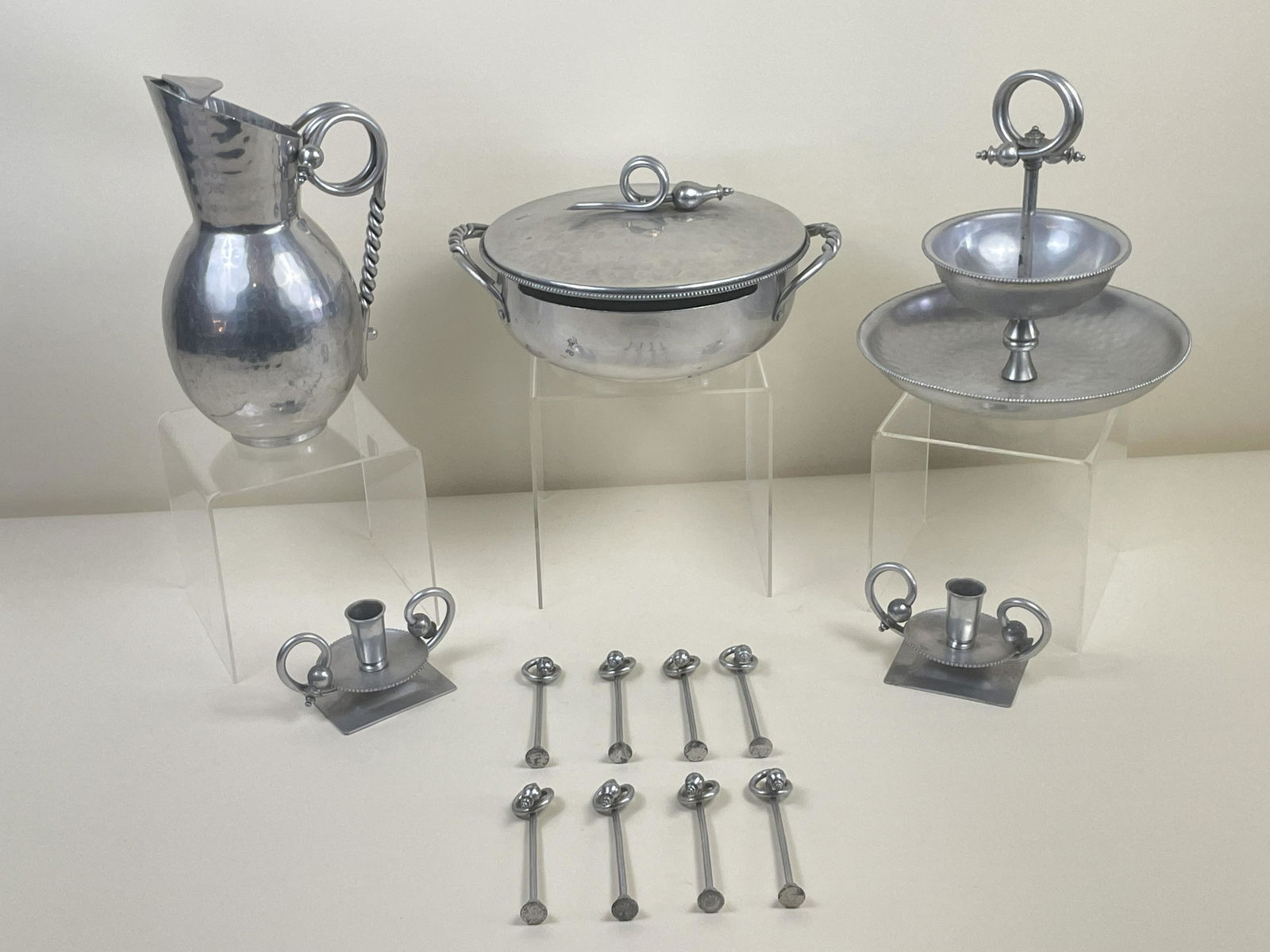 13 Pcs Buenlium Aluminum incl Candle Holders (1 of 4)