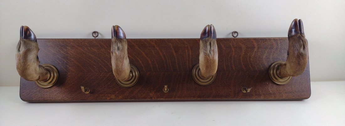 Deer Hoof Coat Rack (1 of 3)