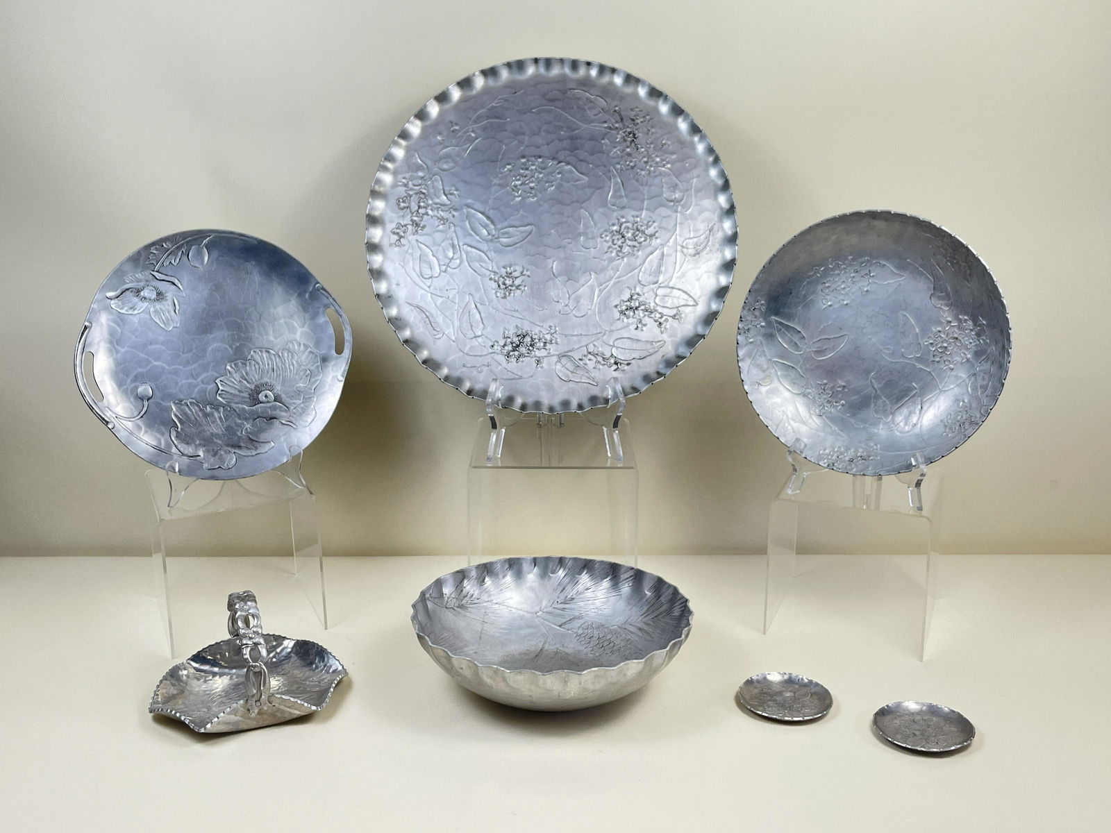 7 Pcs Wendell August Forge Aluminum incl Tulip (1 of 5)