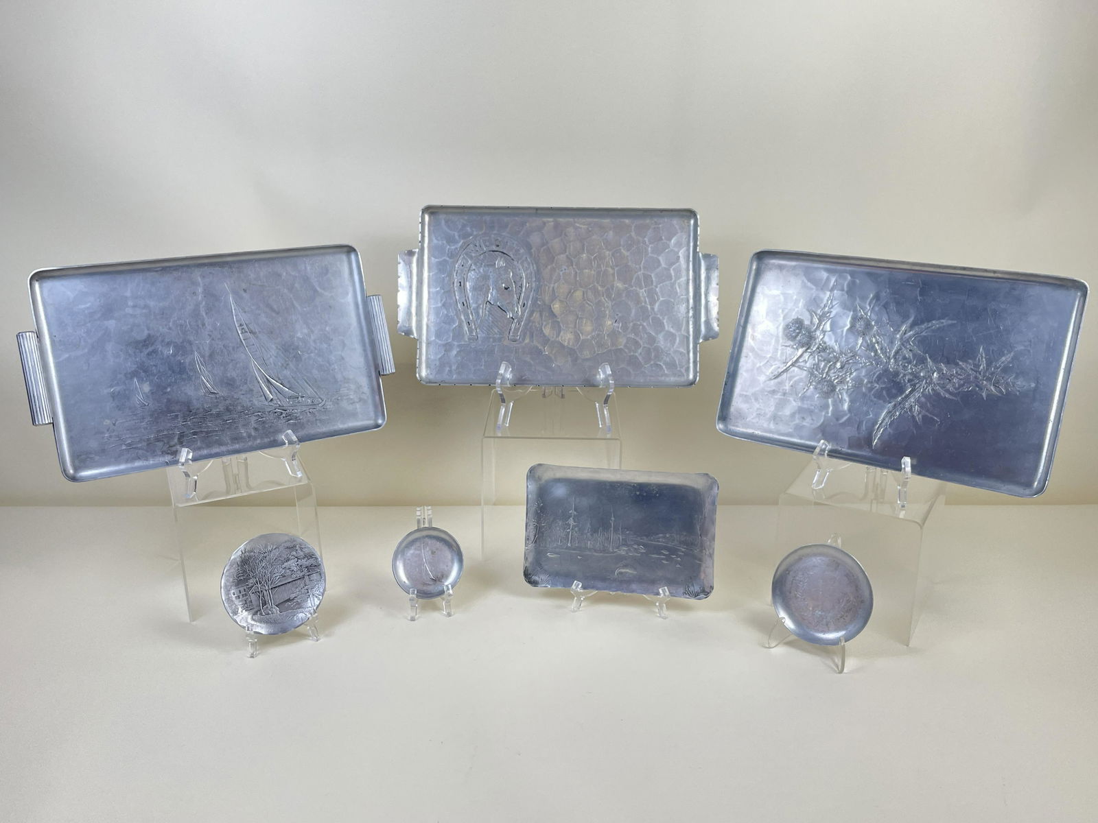 7 Pcs Wendell August Forge Aluminum (1 of 5)