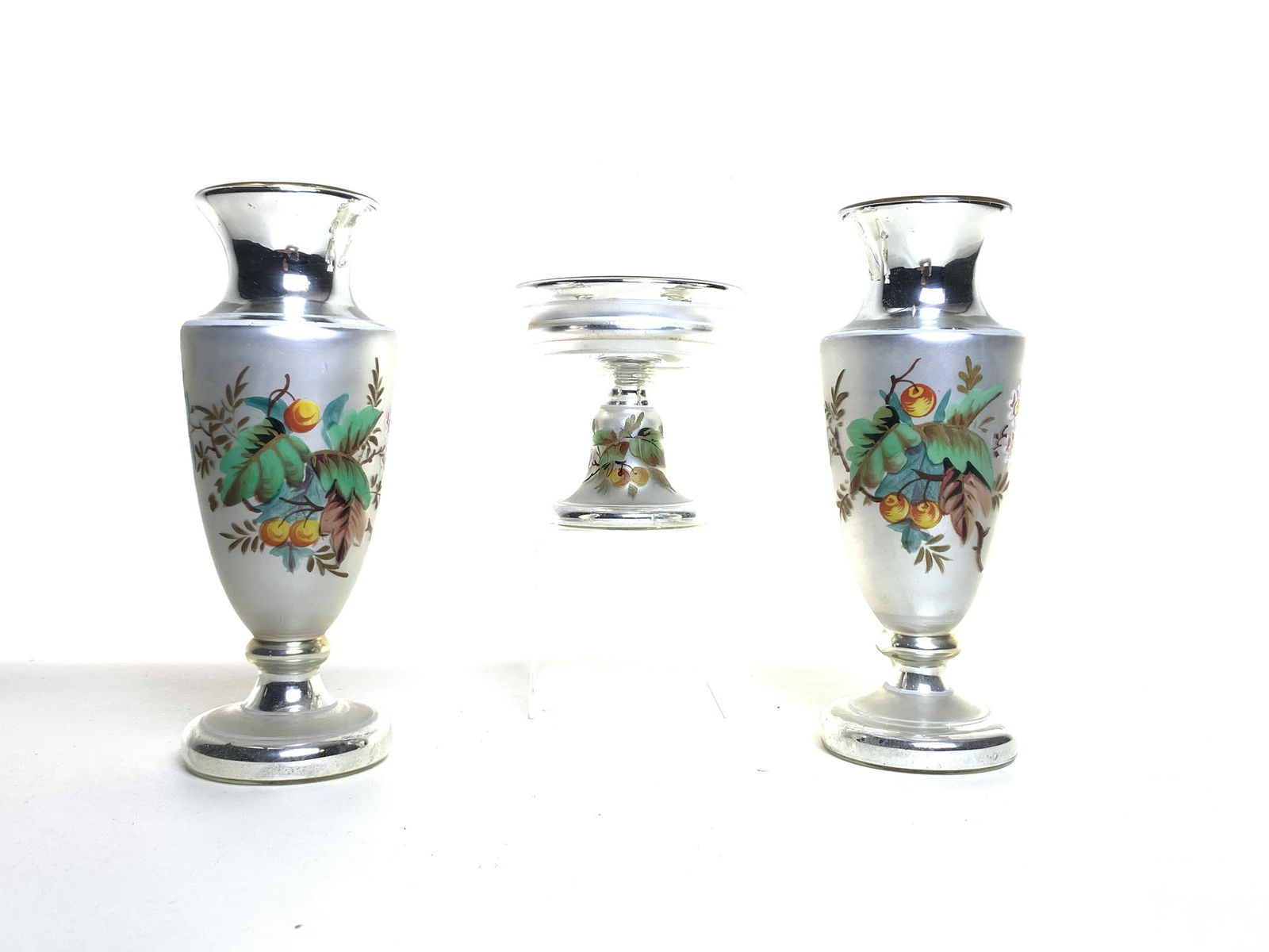 3 Mercury Glass Table Articles (1 of 4)