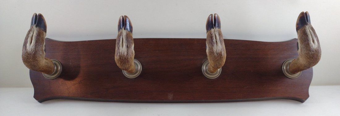 Deer Hoof Coat Rack (1 of 2)